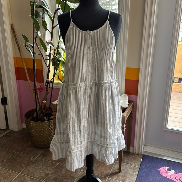 free people Desert Days Stripe Mini Dress . - Picture 2 of 9